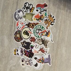 Nightmare Before Christmas sticker lot